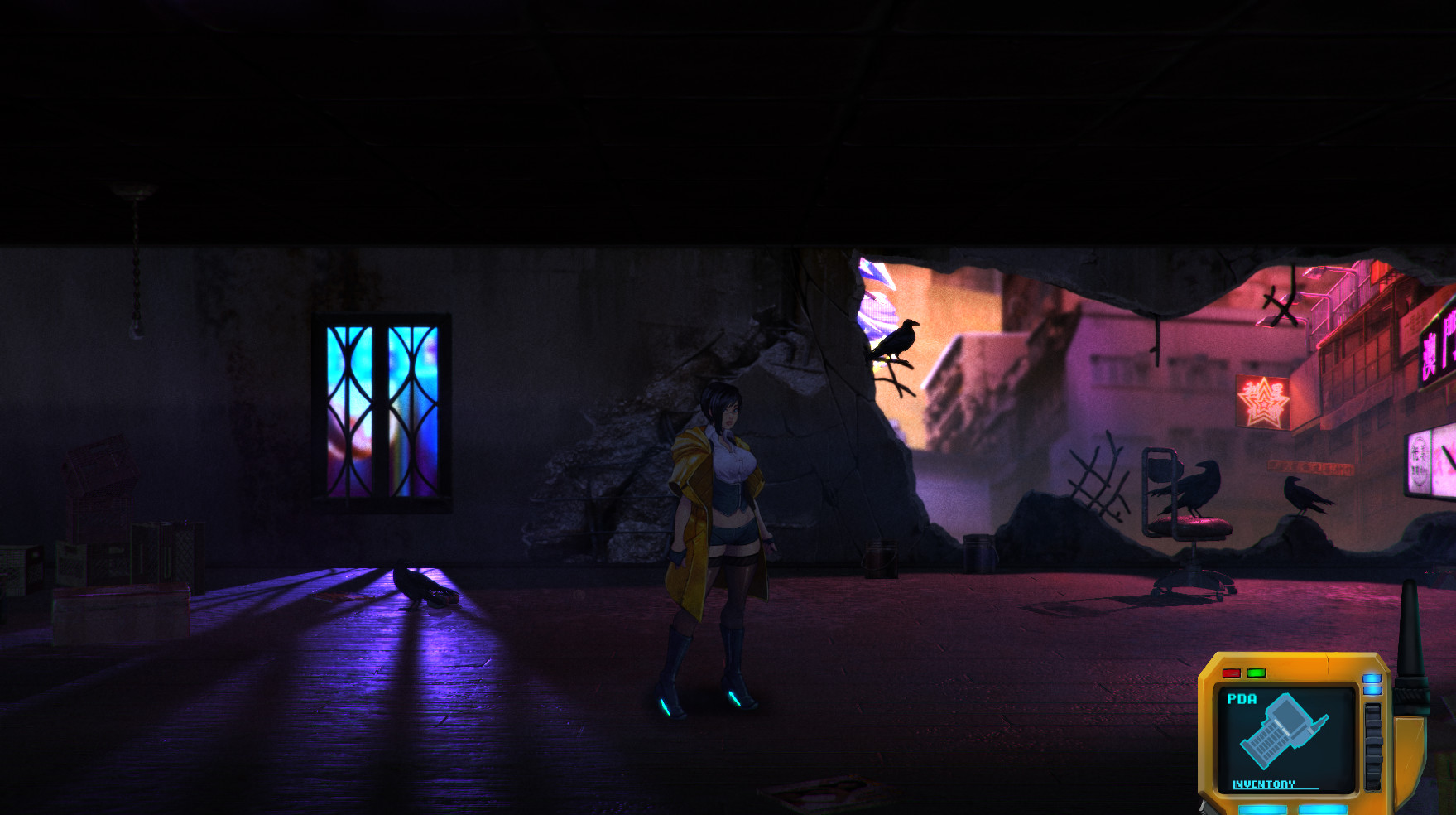 Sense - 不祥的预感: A Cyberpunk Ghost Story Demo #4