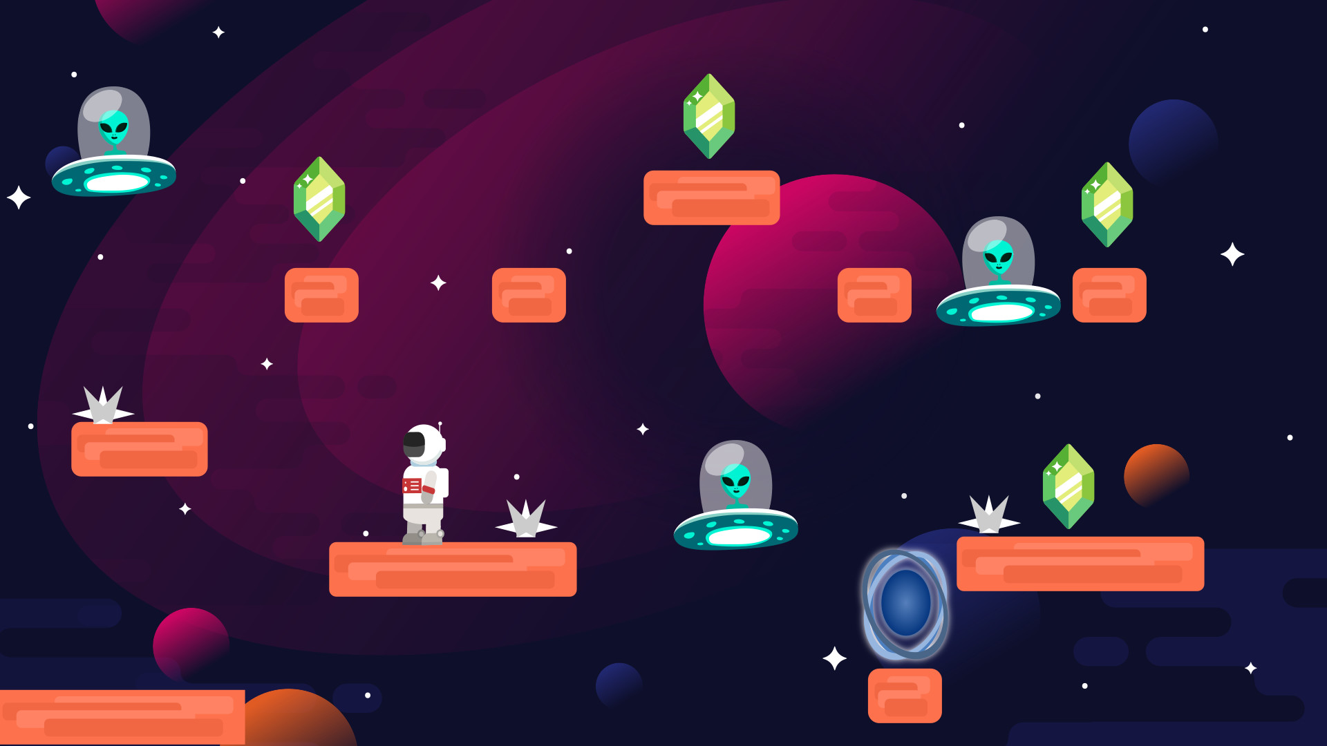 Astroplatformer Featured Screenshot #1