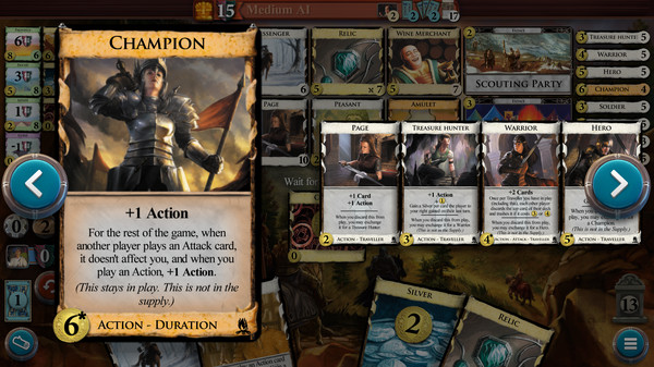Screenshot of Dominion