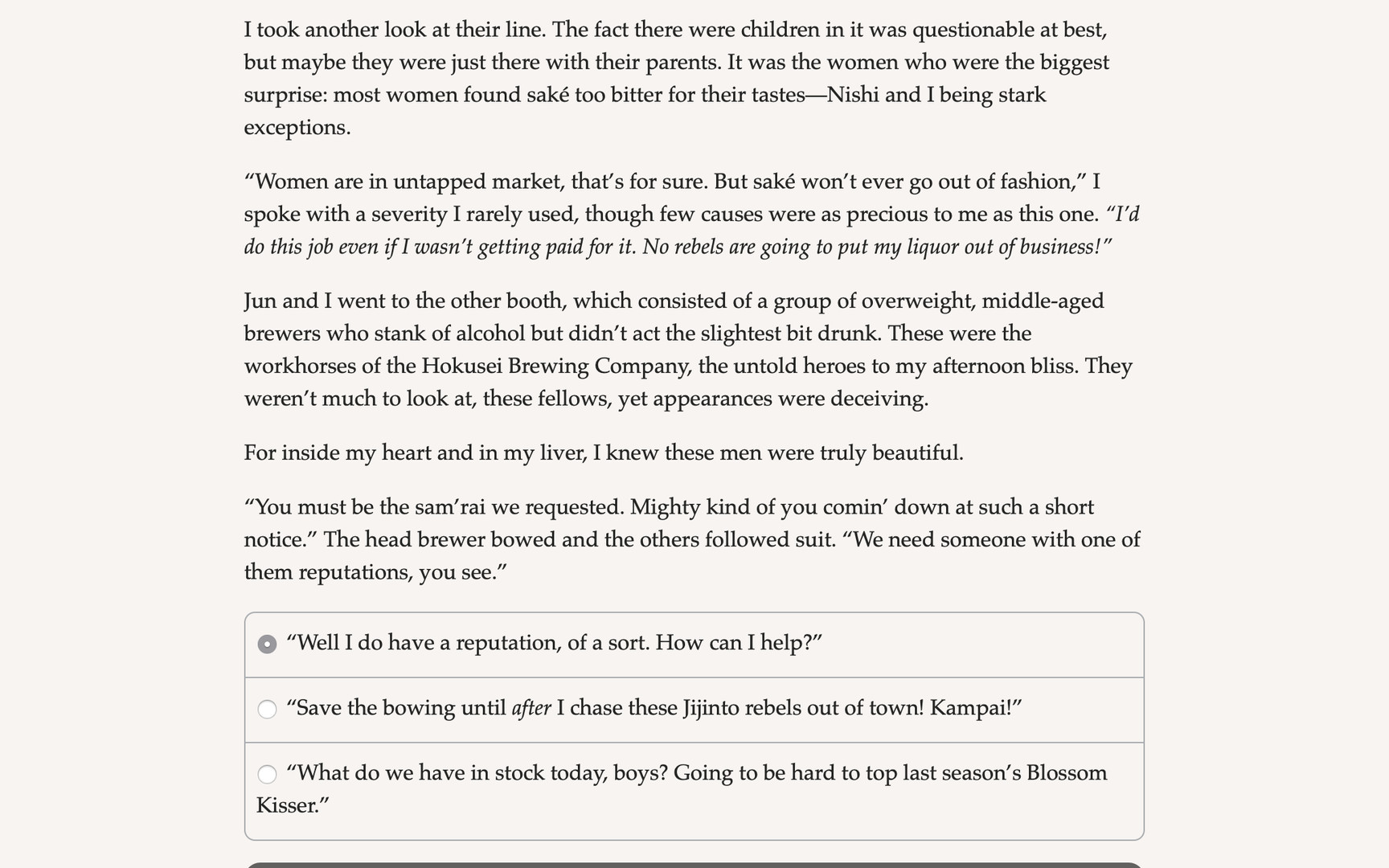 Samurai of Hyuga Book 4 Demo #4