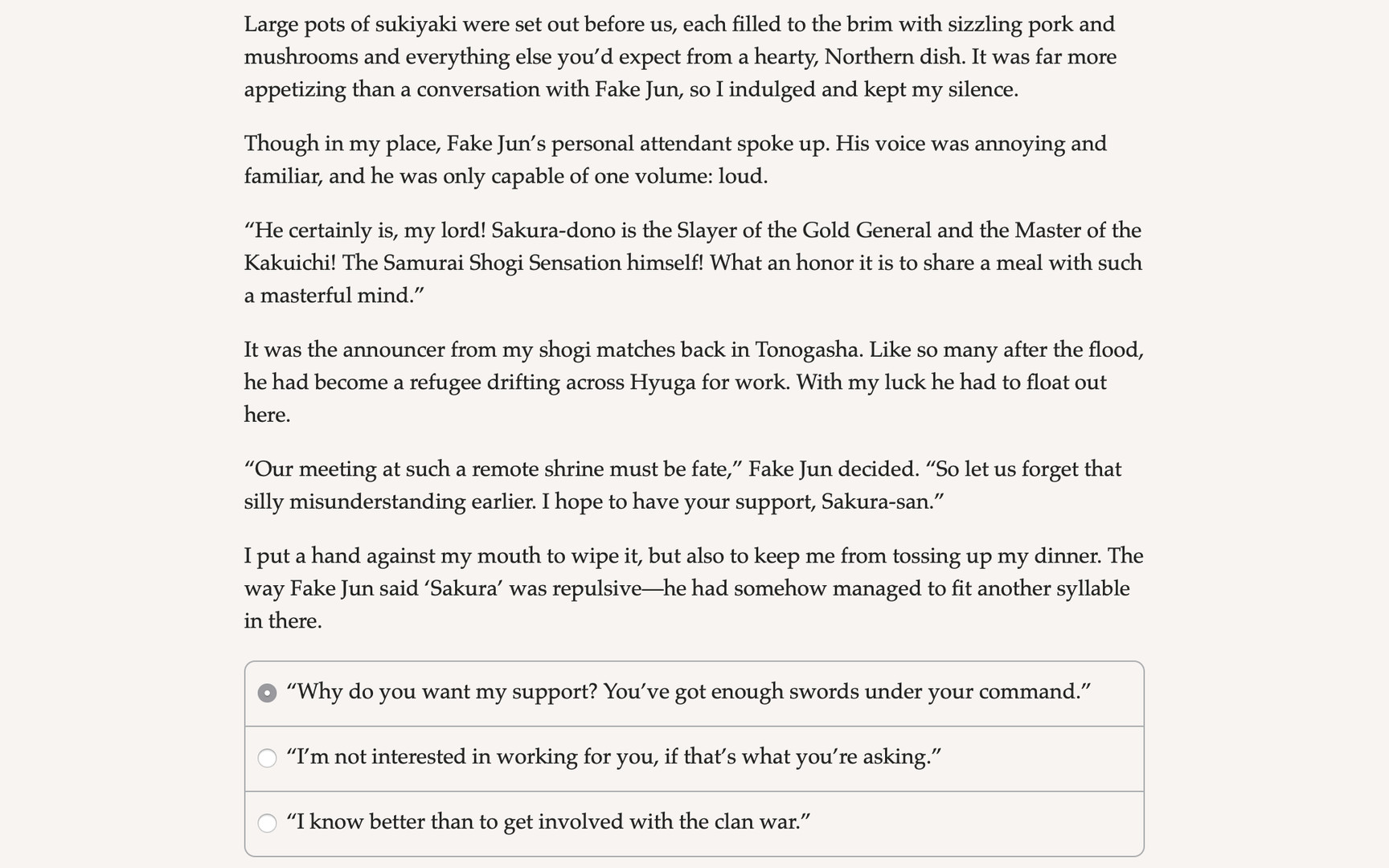 Samurai of Hyuga Book 4 Demo #3