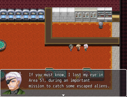 скриншот Raiding Area 51 - Break out Waifu 5
