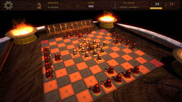 скриншот Viking Chess: Hnefatafl 1
