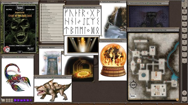 скриншот Fantasy Grounds - A24: Return to Crypt of the Sun Lord (5E) 4
