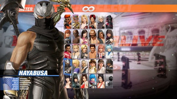 скриншот DOA6 Morphing Ninja Costume - Hayabusa 0