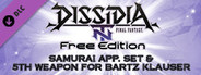 DFF NT: Samurai App. Set & 5th Weapon for Bartz Klauser
