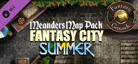 Fantasy Grounds - Meanders Map Pack Summer City (Map Pack) banner image