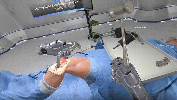 скриншот Wraith VR Total Knee Replacement Surgery Simulation by Ghost Productions 3