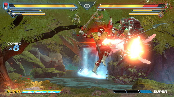 скриншот Power Rangers: Battle for the Grid - MMPR Red Dragon Shield Skin 2
