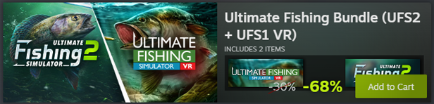 Save 66% on Ultimate Fishing Simulator 2 on Steam