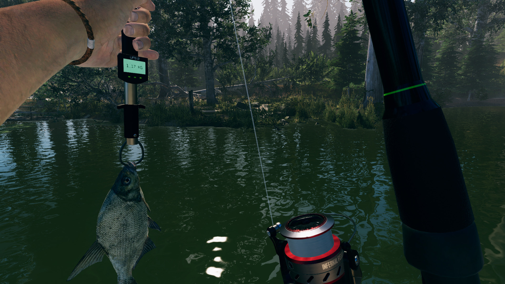how do you connect a joystick to fly fishing simulator hd