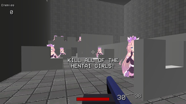 скриншот Kill the Hentai 0