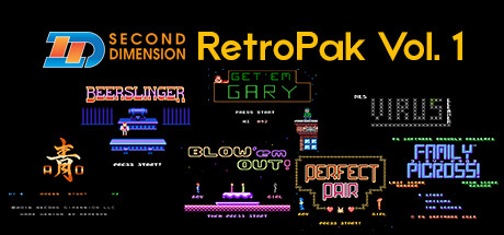 Second Dimension RetroPak Vol. 1 Cover Image