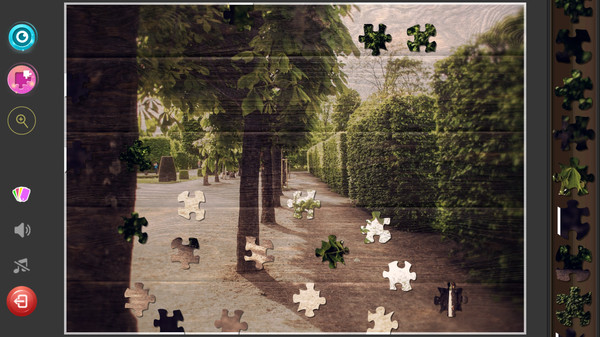 скриншот Gardens Jigsaw Puzzles 2
