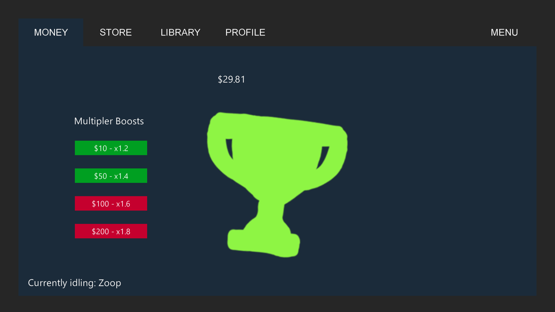 Achievement Simulator Demo #0