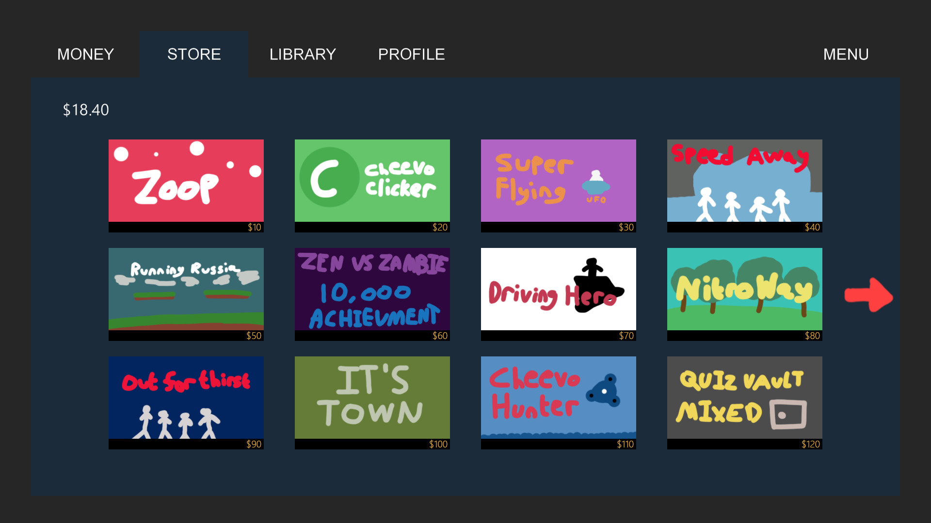 Achievement Simulator Demo #3