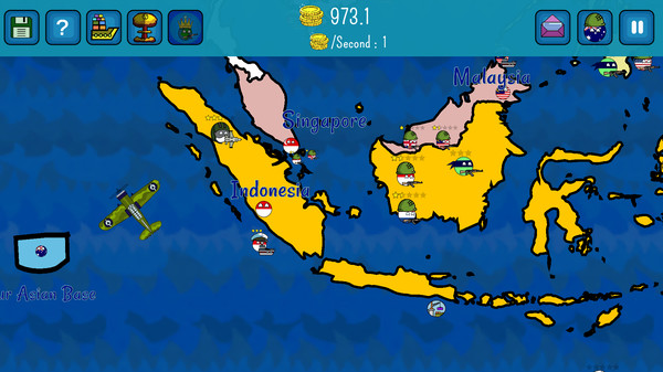 Dictators:No Peace Countryballs-游戏截图