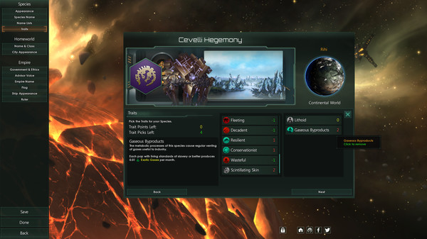 скриншот Stellaris: Lithoids Species Pack 2