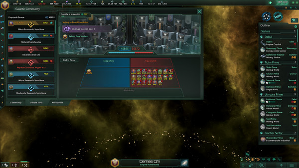 скриншот Stellaris: Federations 1