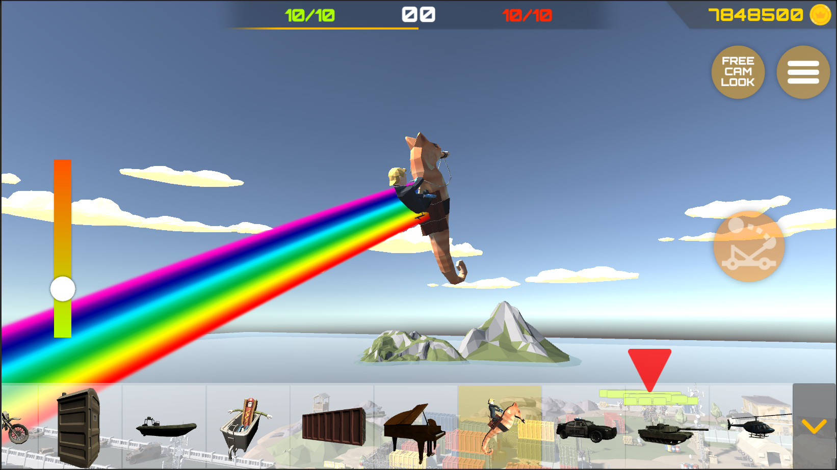 CATAPULT BATTLE SIMULATOR! screenshot 2