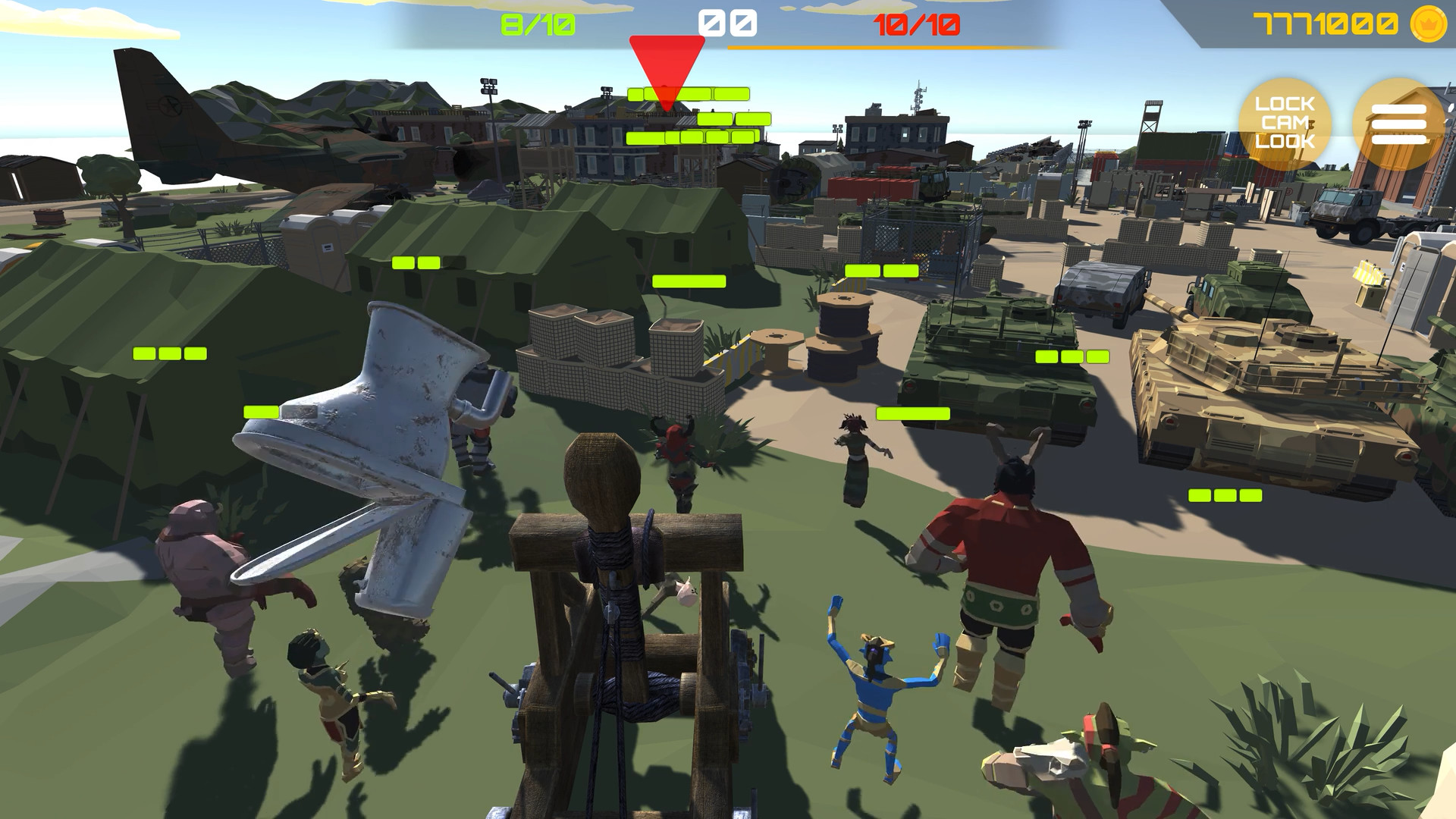 CATAPULT BATTLE SIMULATOR! screenshot 9