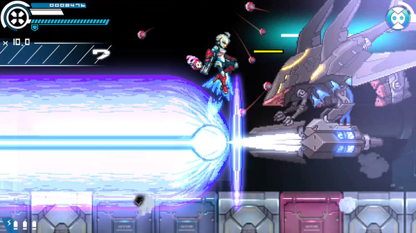 скриншот Gunvolt Chronicles: Luminous Avenger iX - Kohaku DLC Outfit - 