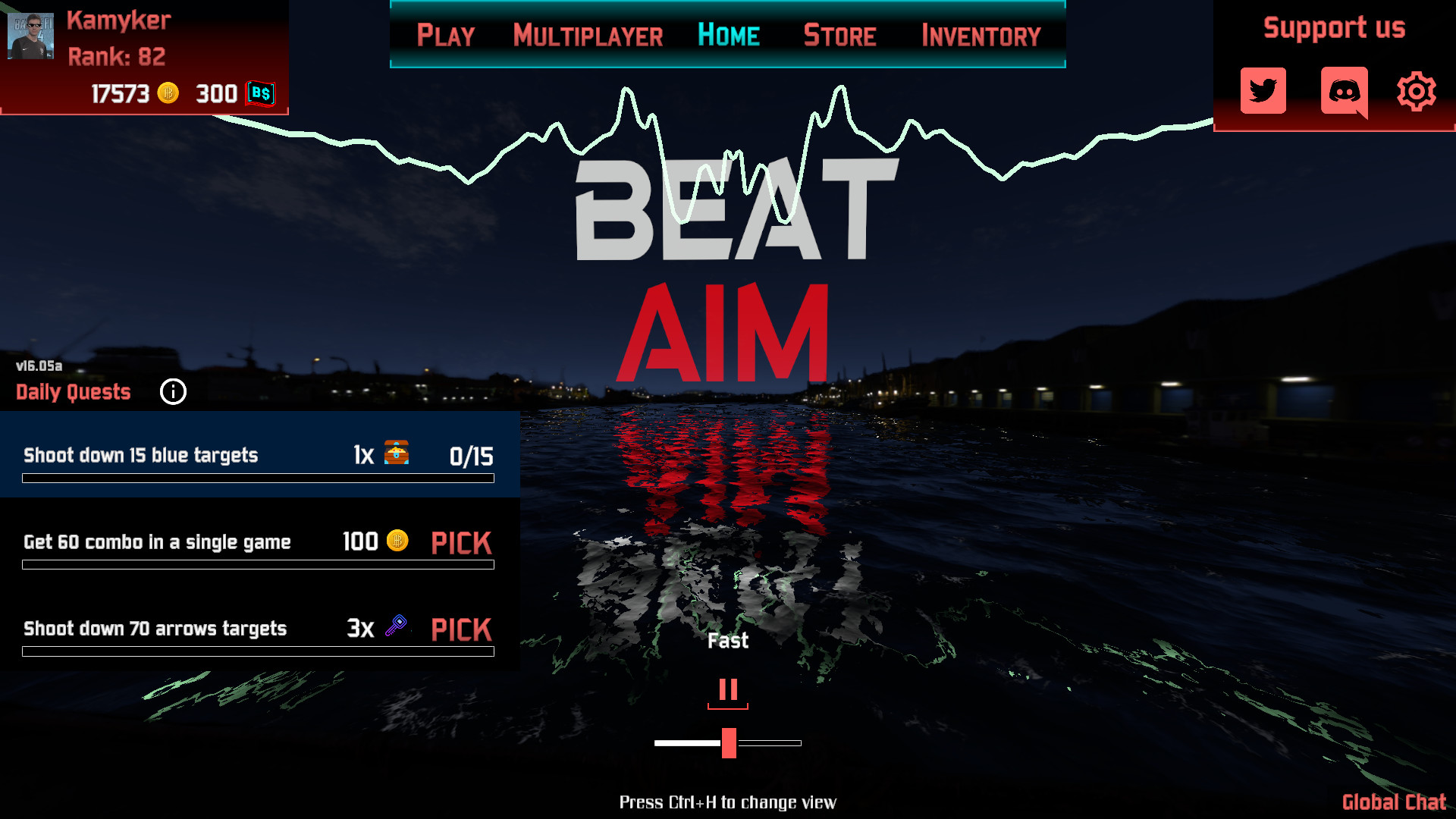 Beat Aim - Rhythm FPS Shooter Resimleri 