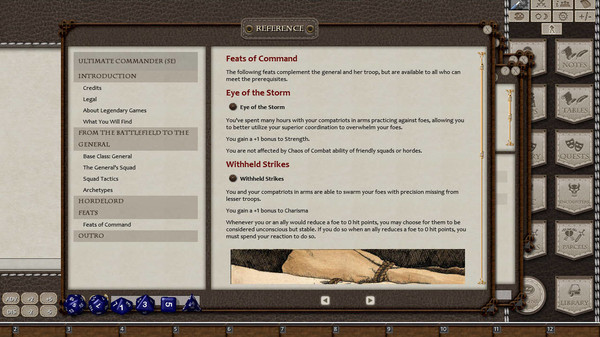 скриншот Fantasy Grounds - Ultimate Commander (5E) 2
