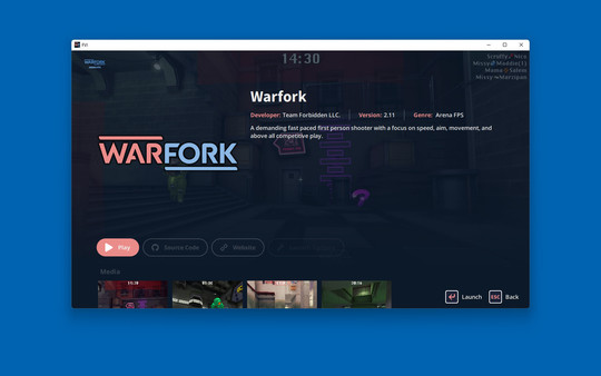 скриншот Warfork Beta 2