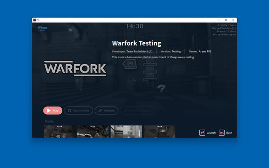 скриншот Warfork Beta 0