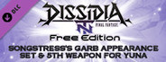 DFF NT: Songstress's Garb Appearance Set & 5th Weapon for Yuna
