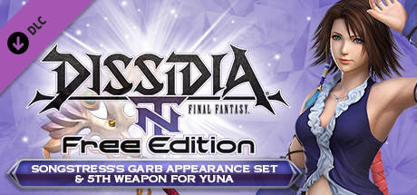 DFF NT: Songstress's Garb Appearance Set & 5th Weapon for Yuna banner image