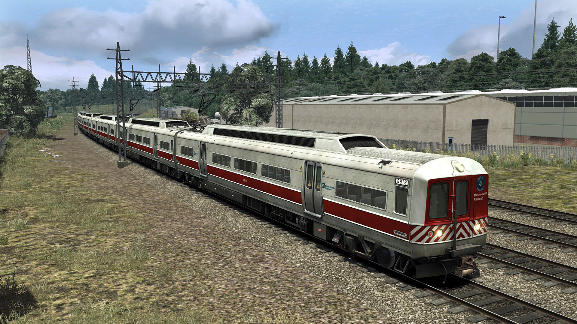 Train Simulator Metro North M2 Emu Add On On Steam - roblox mta train games