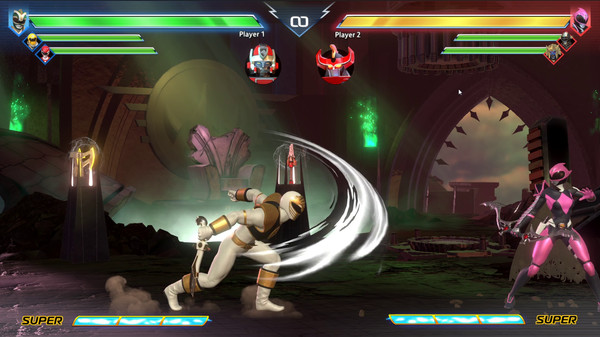 скриншот Power Rangers: Battle for the Grid - Tommy Oliver White Ranger Skin 1