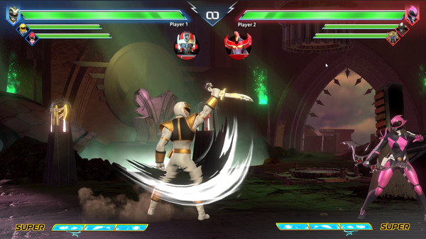 скриншот Power Rangers: Battle for the Grid - Tommy Oliver White Ranger Skin 0