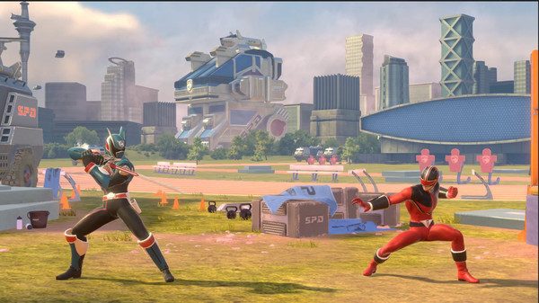 скриншот Power Rangers: Battle for the Grid - Eric Myers Time Force Quantum Ranger 0