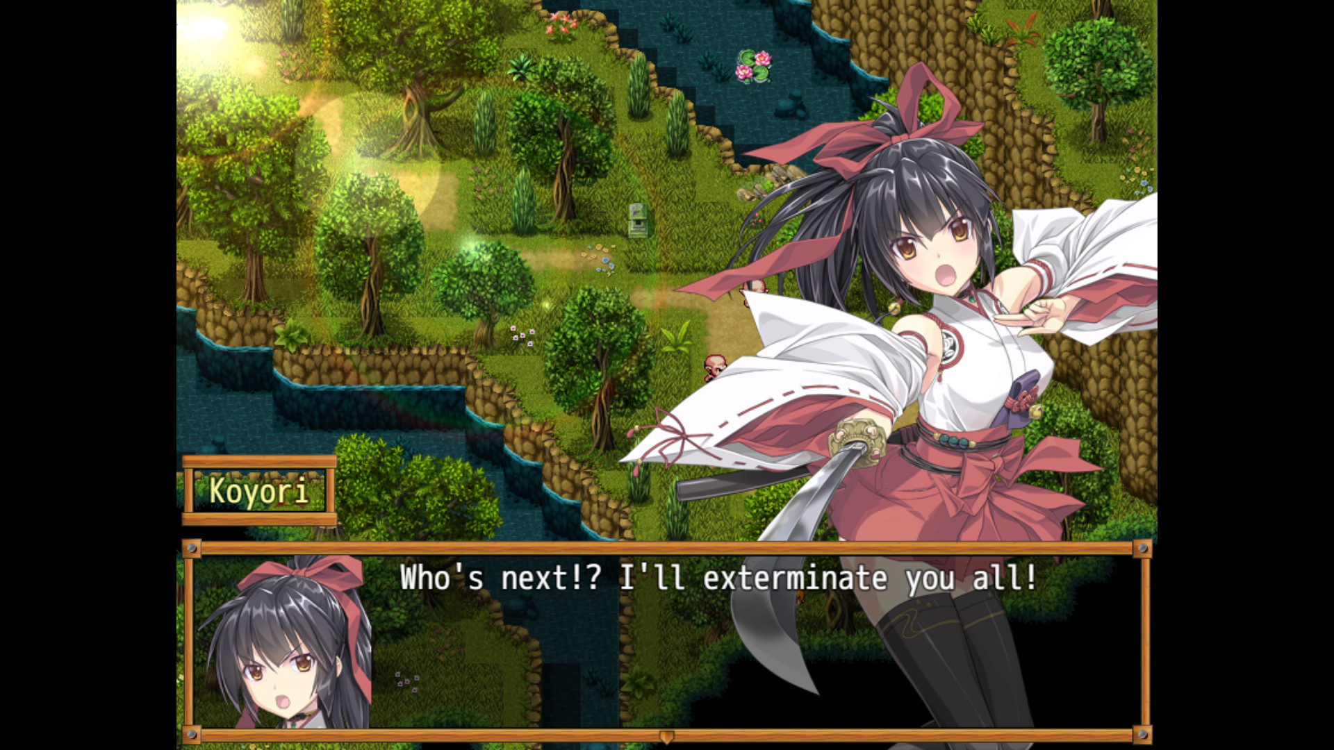 Divine Miko Koyori screenshot 1