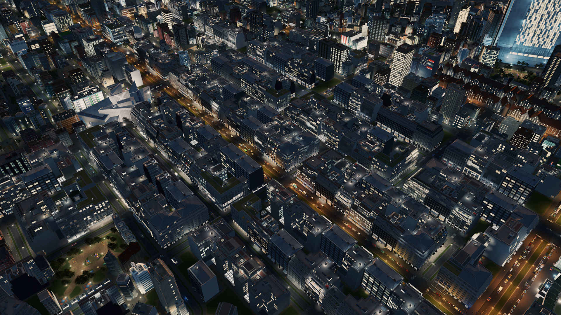 Cities: Skylines - Content Creator Pack: Modern City Center Resimleri 