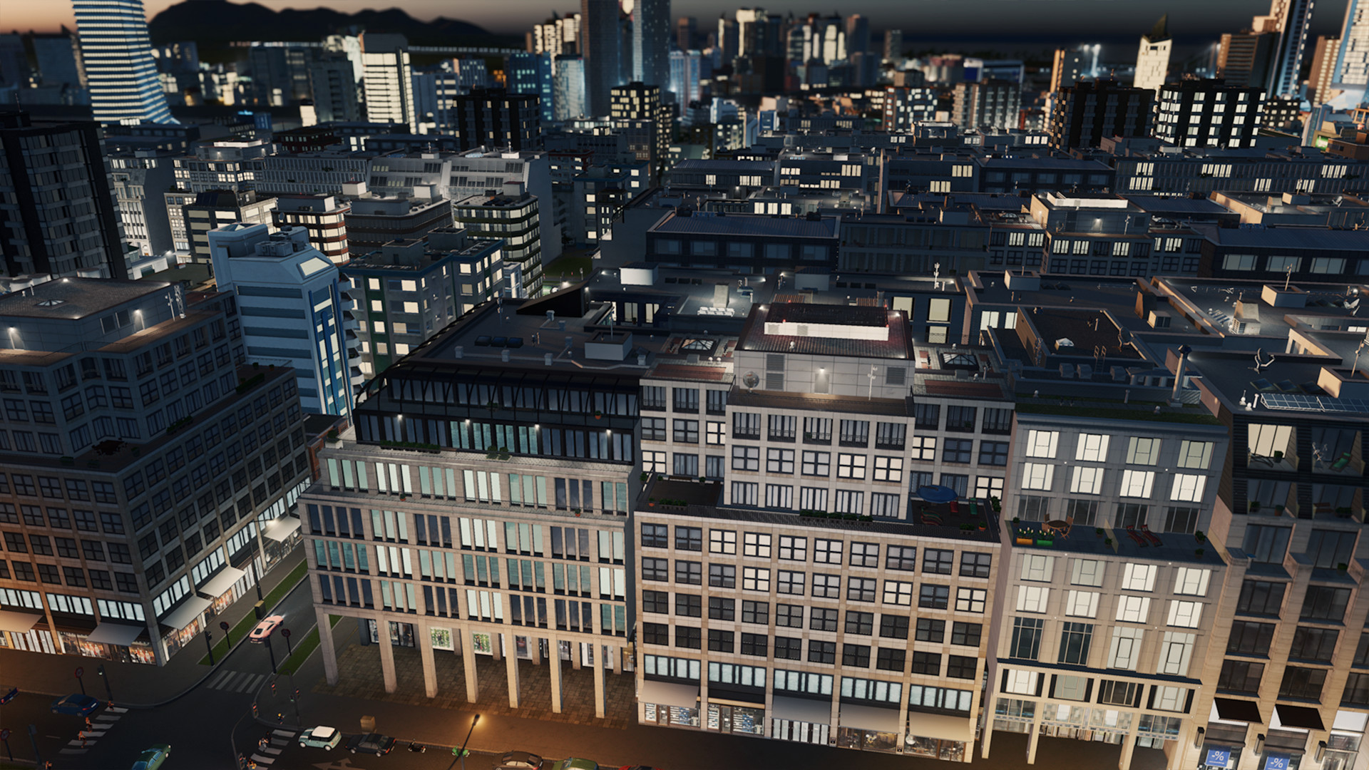 Cities: Skylines - Content Creator Pack: Modern City Center Resimleri 