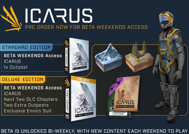 Icarus deluxe edition что входит