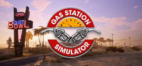 Steam header art for Gas Station Simulator