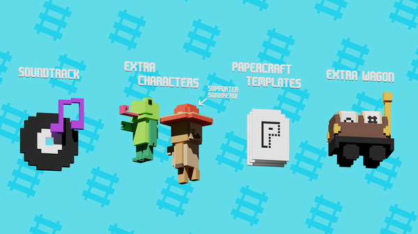 скриншот Unrailed - Supporter Pack 0