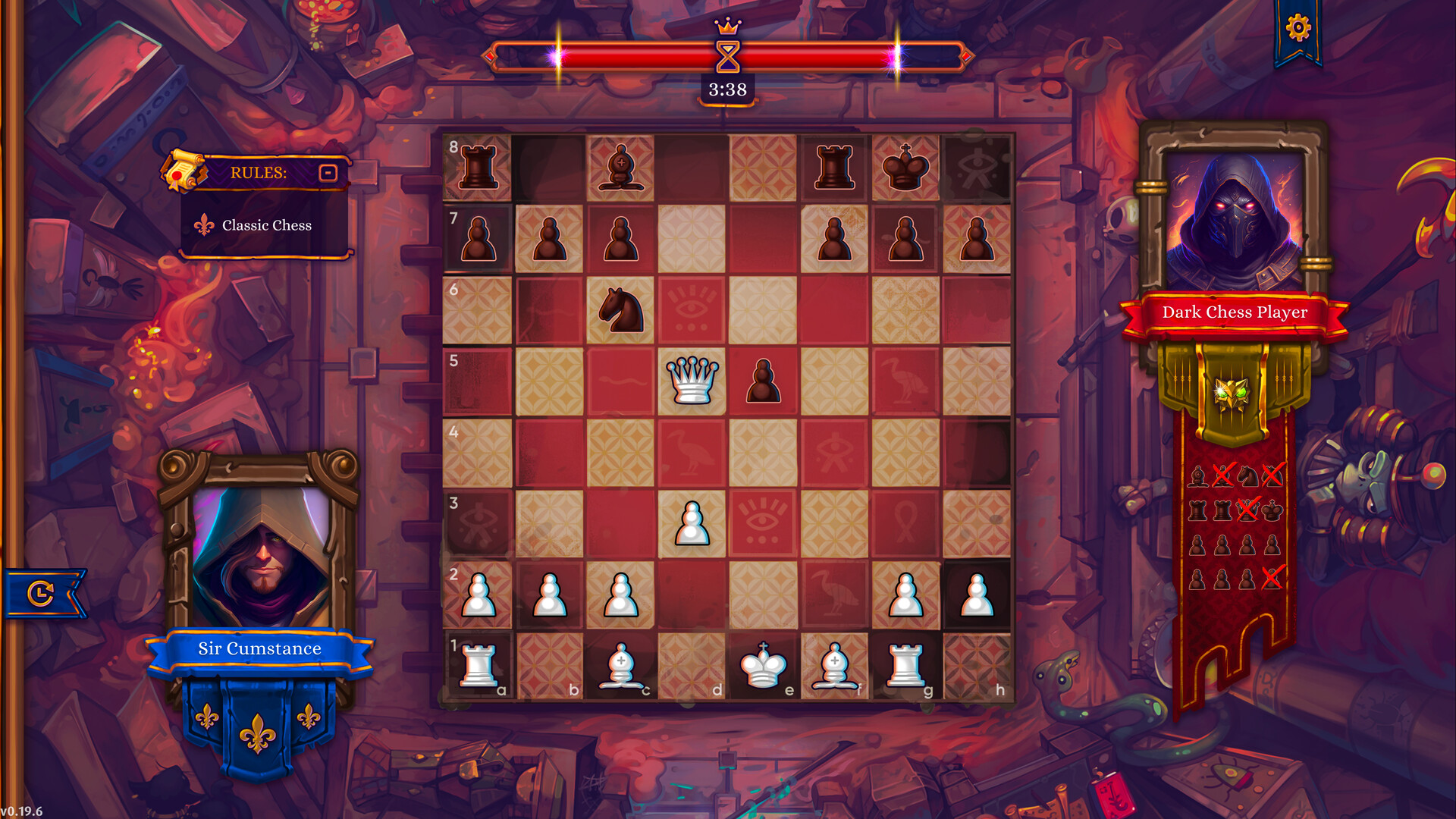 Tall Troll Games - Dark Chess released on Steam on X