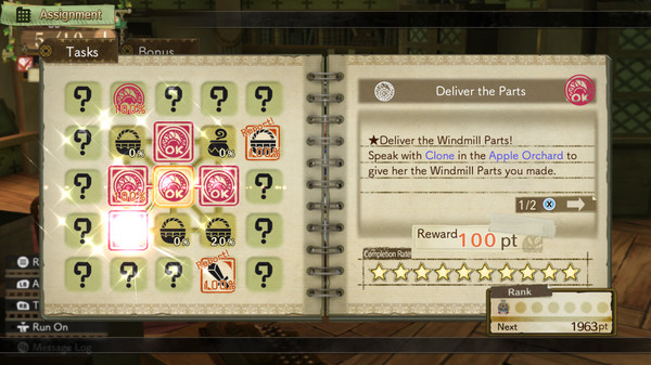 Screenshot of Atelier Escha & Logy: Alchemists of the Dusk Sky DX