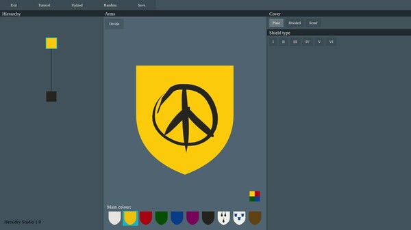 Heraldry Studio game for windows Pc 1