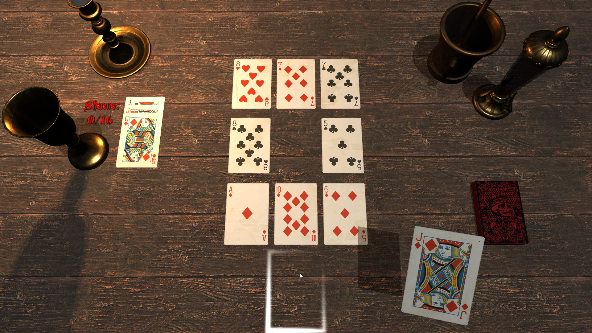 Королевская карточная игра. Игра Король на даме. Старая карточная игра тактик.