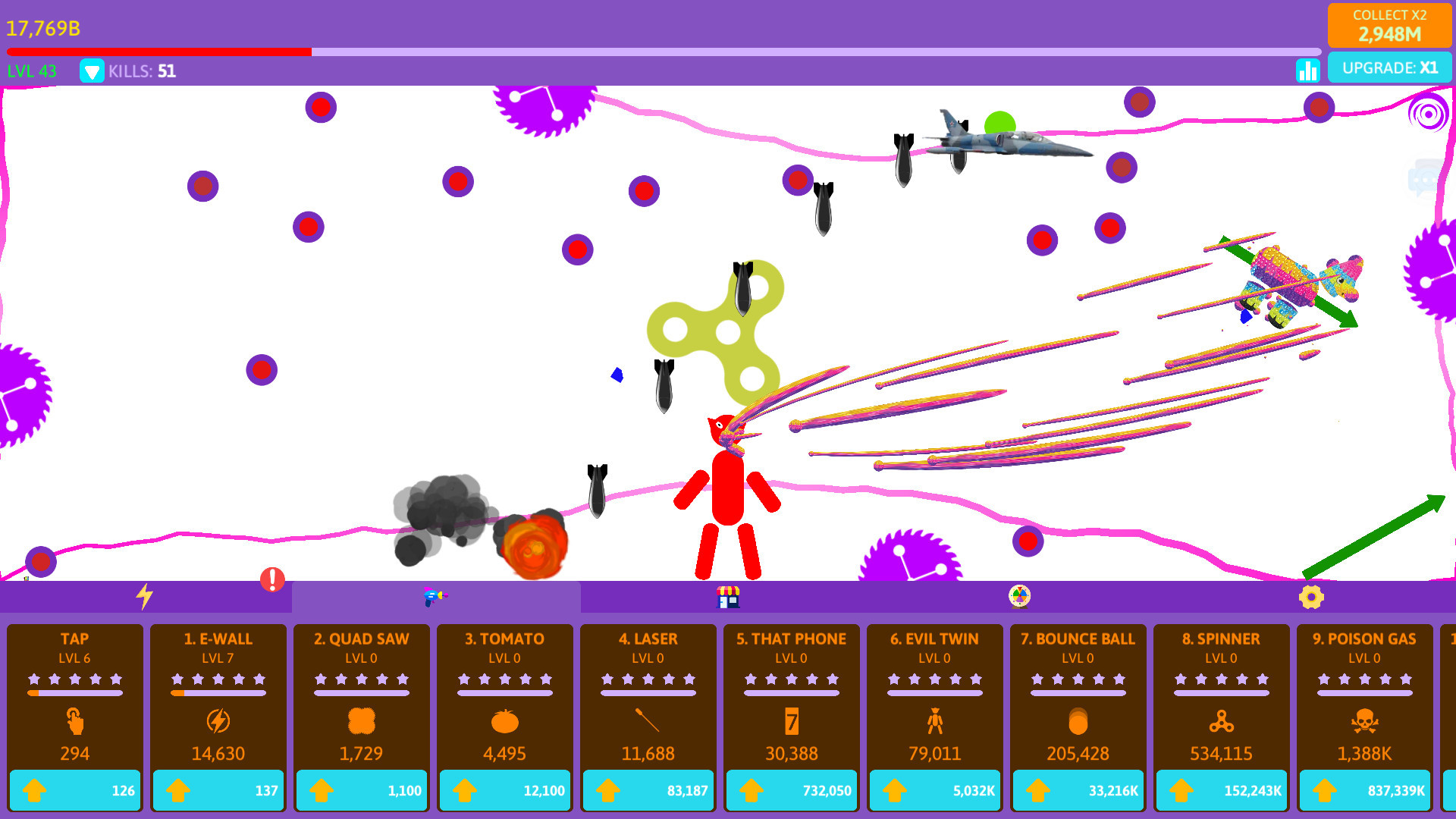 Stickman Party All Minigames 2023 / All Missions Gameplay Mod APK Funny  Video 