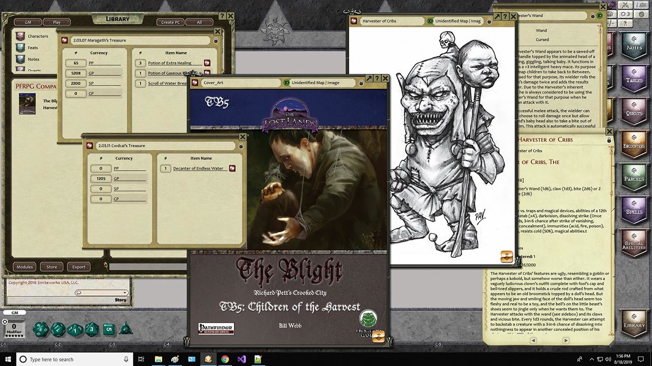 Fantasy Grounds - The Blight: Children of the Harvest (PFRPG) Featured Screenshot #1