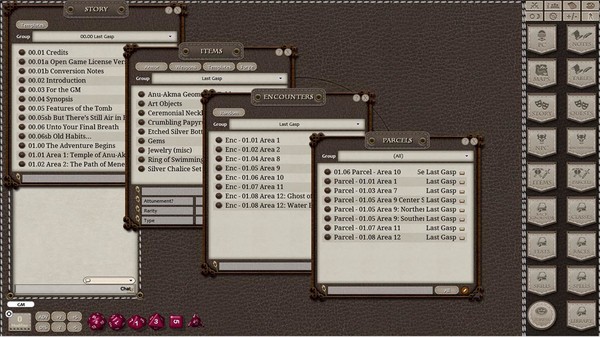 скриншот Fantasy Grounds - Last Gasp (5E) 0