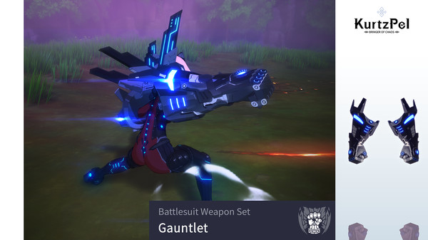 скриншот KurtzPel - Battlesuit Weapon Set 4